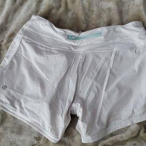 lululemon white shorts